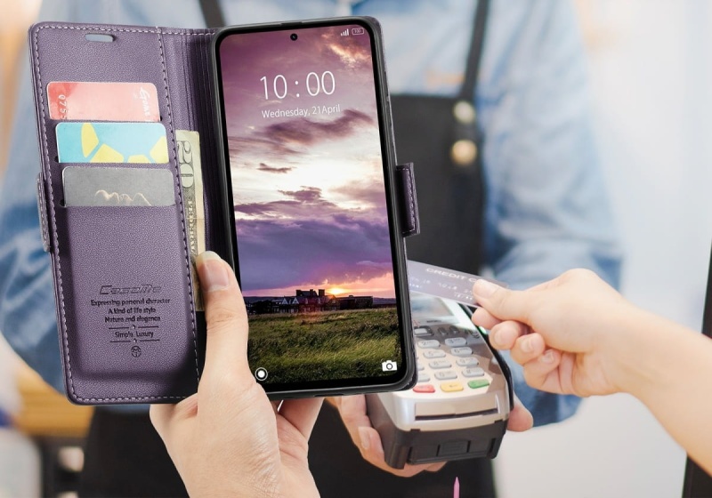 Etui CaseMe Leather do Xiaomi Redmi Note 14 5G