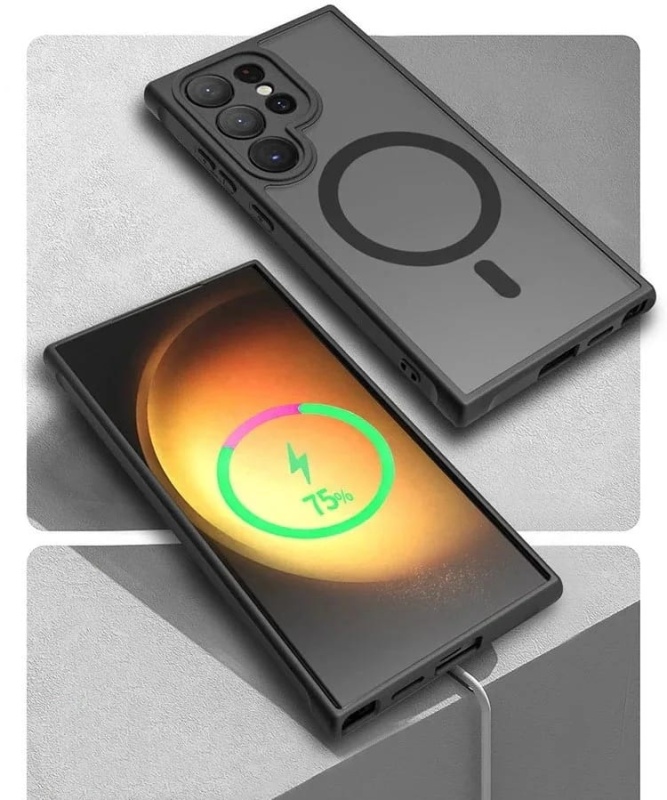 Etui Frosted Mag Safe Case do Samsung Galaxy S25 Ultra