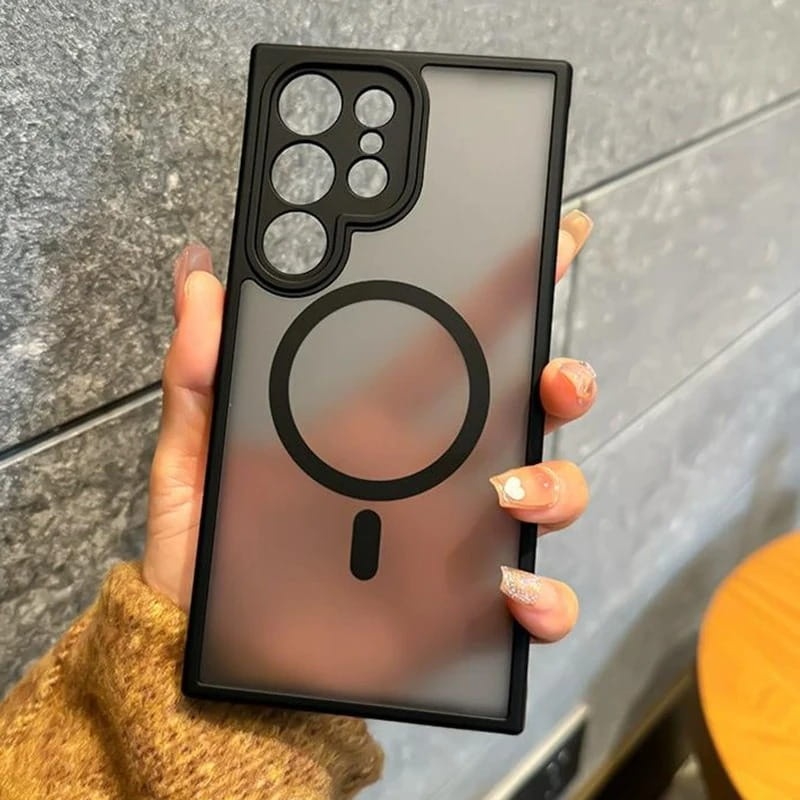 Etui Frosted Mag Safe Case do Samsung Galaxy S25 Ultra