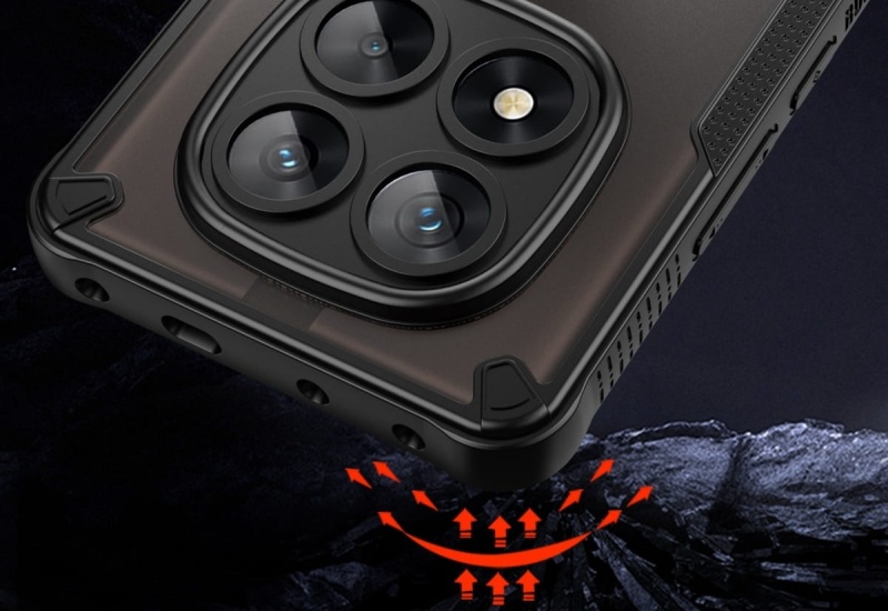 Etui Rugged Shield Case do Xiaomi Redmi Note 14 Pro 5G