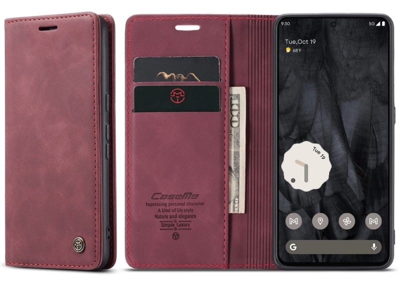 Etui z klapką CaseMe Soft do Google Pixel 8 Pro