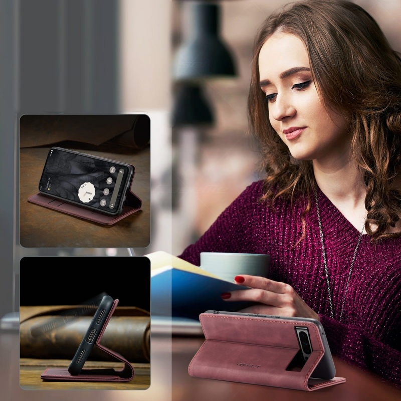 Etui z klapką CaseMe Soft do Google Pixel 8 Pro