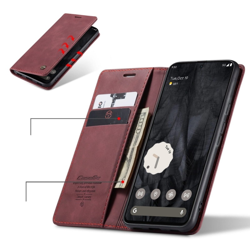 Etui z klapką CaseMe Soft do Google Pixel 8 Pro