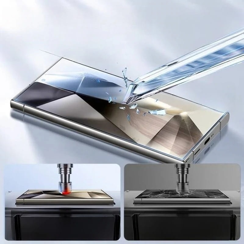 Szkło na ekran 5D FULL GLUE do Samsung Galaxy S25 Ultra