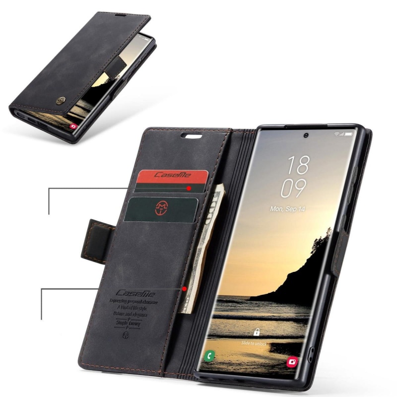 Etui z klapką CaseMe Soft do Samsung Galaxy S25 Ultra