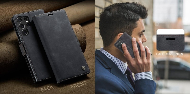 Etui z klapką CaseMe Soft do Samsung Galaxy S25 Ultra