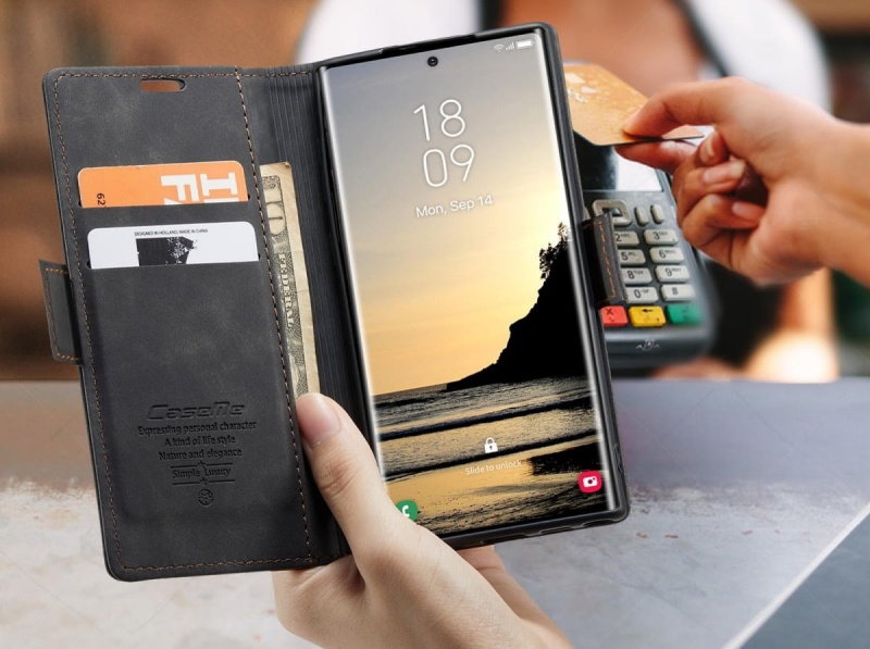 Etui z klapką CaseMe Soft do Samsung Galaxy S25 Ultra