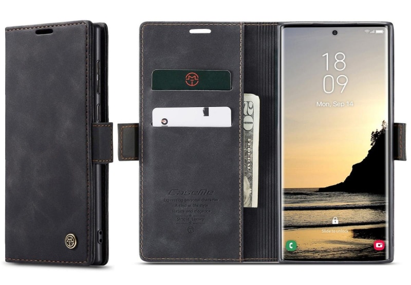 Etui z klapką CaseMe Soft do Samsung Galaxy S25 Ultra