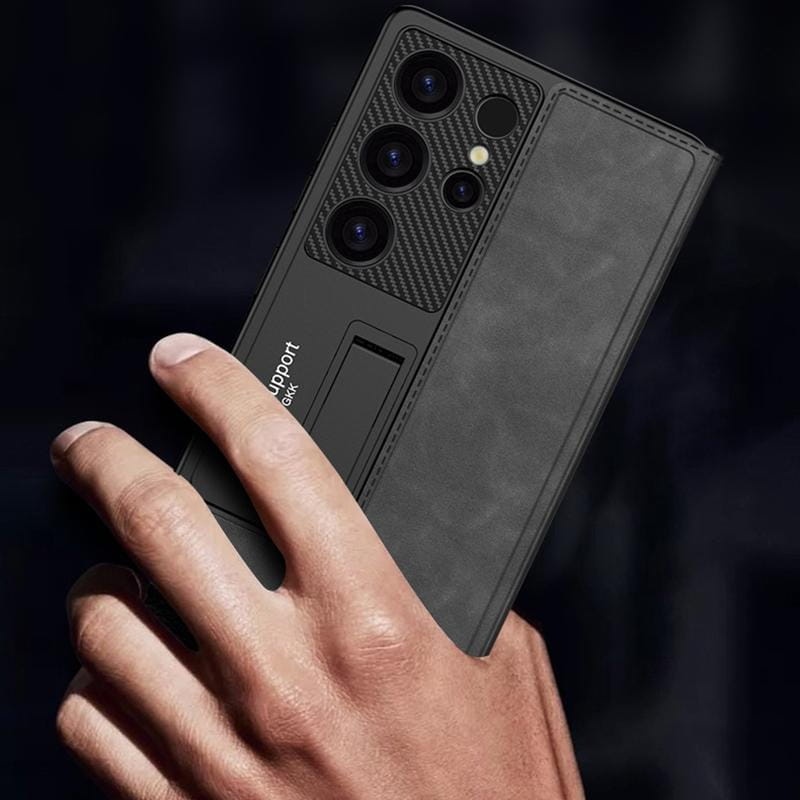 Etui z klapką GKK Flip Wallet do Samsung Galaxy S25 Ultra