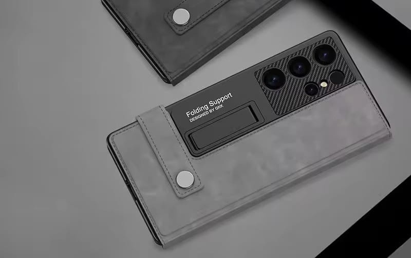 Etui z klapką GKK Flip Wallet do Samsung Galaxy S25 Ultra
