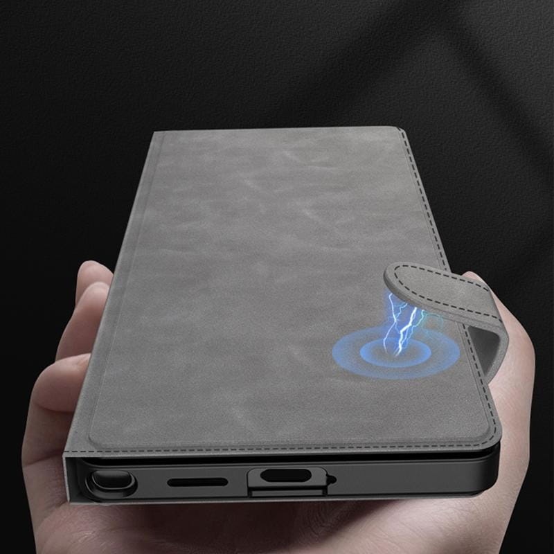 Etui z klapką GKK Flip Wallet do Samsung Galaxy S25 Ultra