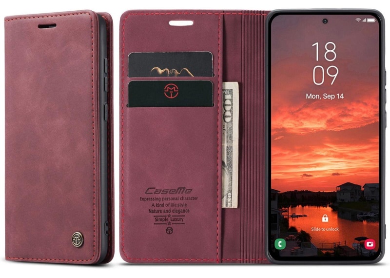 Etui z klapką CaseMe Soft do Samsung Galaxy A36 5G