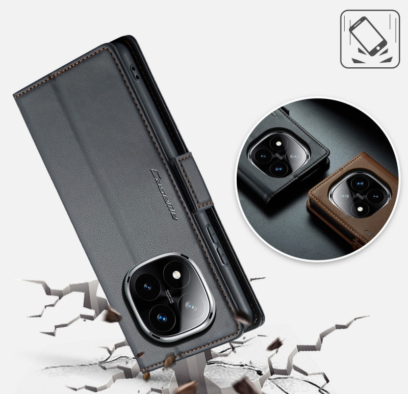 Etui CaseMe Leather do Xiaomi Redmi Note 14 Pro 5G