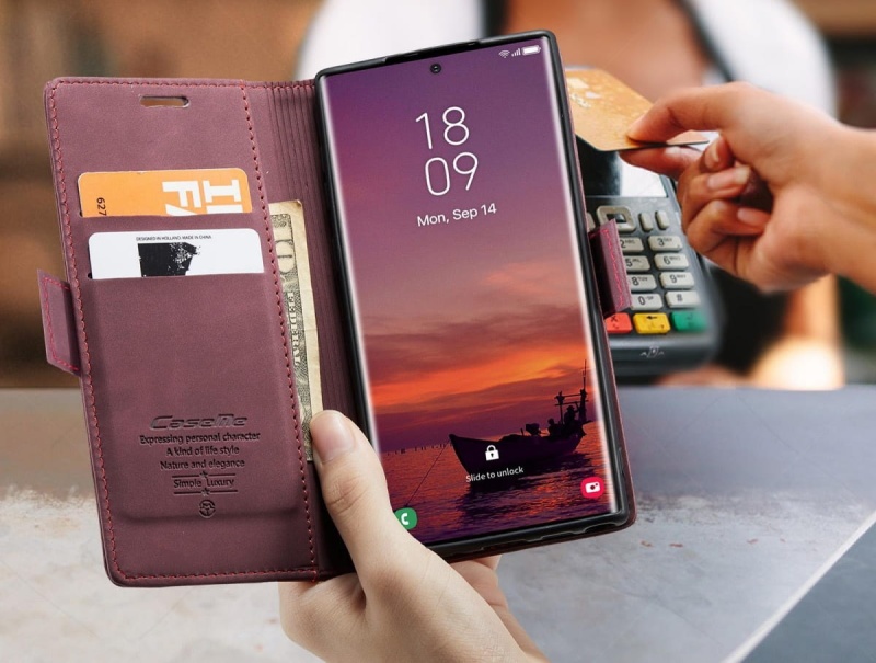 Etui z klapką CaseMe Soft do Samsung Galaxy S25 Ultra
