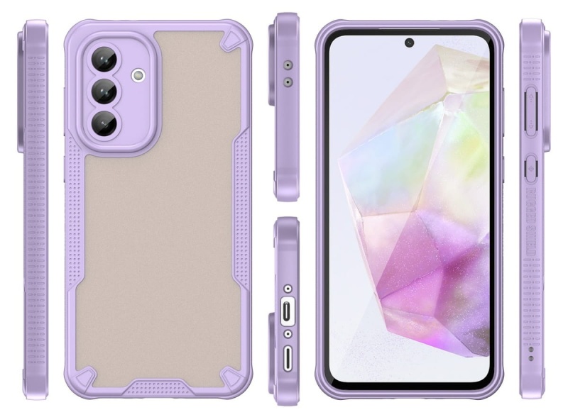 Etui Rugged Shield Case do Samsung Galaxy A26 5G - Fioletowy