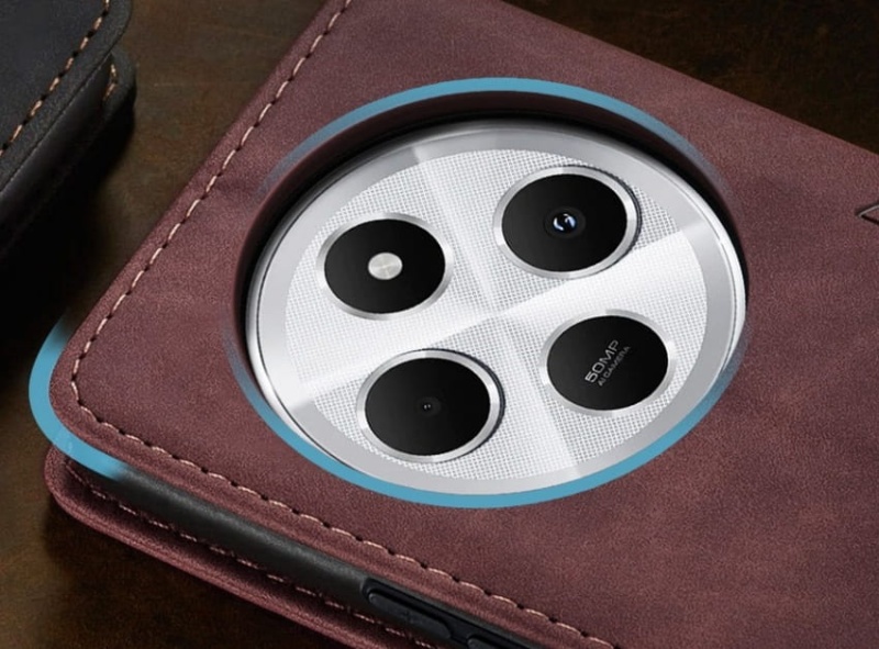 Etui z klapką CaseMe Soft do Xiaomi Redmi 14C