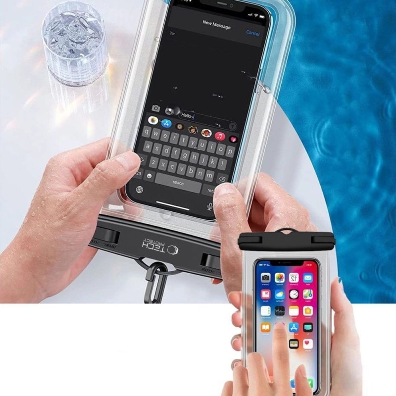 Etui / pokrowiec wodoodporny Tech-Protect UWC7 IPX8 - do 6.9
