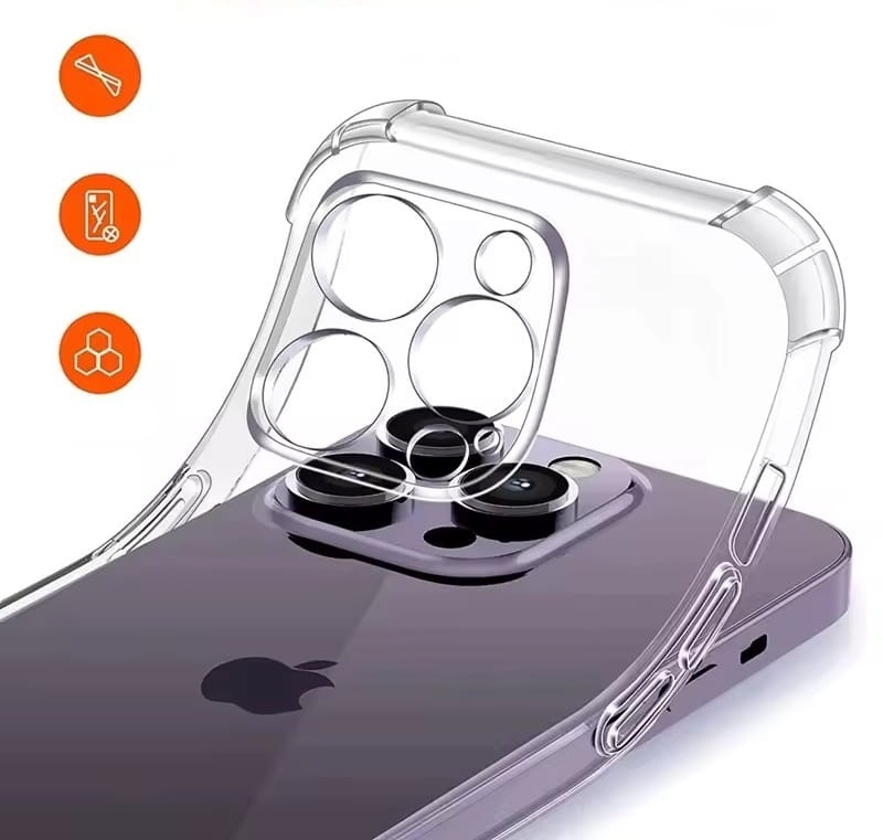 Etui transparentne Anti Shock do Apple iPhone 15 Pro