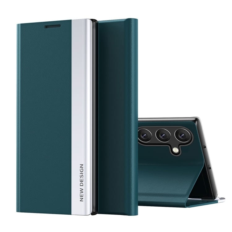 Etui Leather New do Samsung Galaxy A26 5G - Różowy