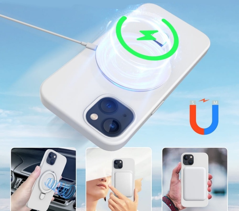 Etui Magnetic Ring Mag Safe do Apple iPhone 13