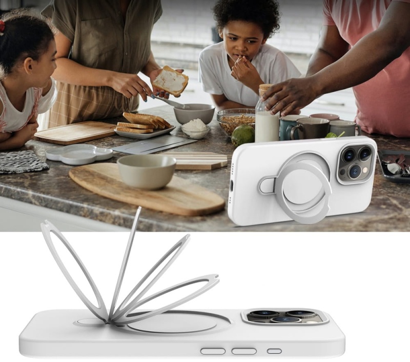 Etui Magnetic Ring Mag Safe do Apple iPhone 15 Pro