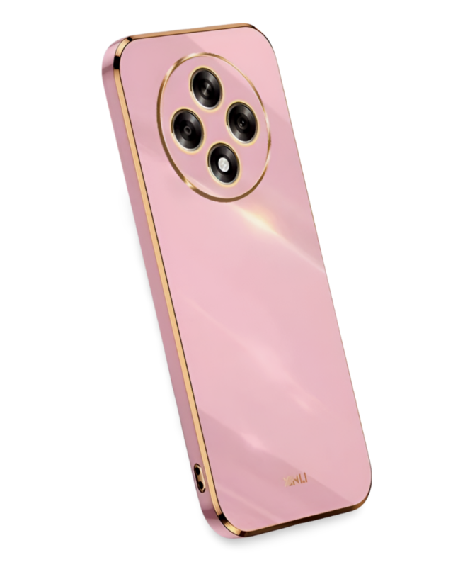 Etui XINLI Gold Case do Oppo Reno 12F / FS 5G