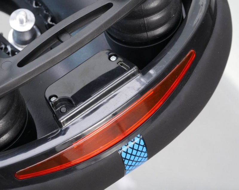 Siodełko rowerowe ERGO Comfort z wbudowaną lampką LED