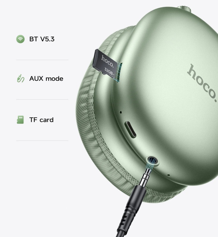 Słuchawki bezprzewodowe nauszne Hoco W35 Max