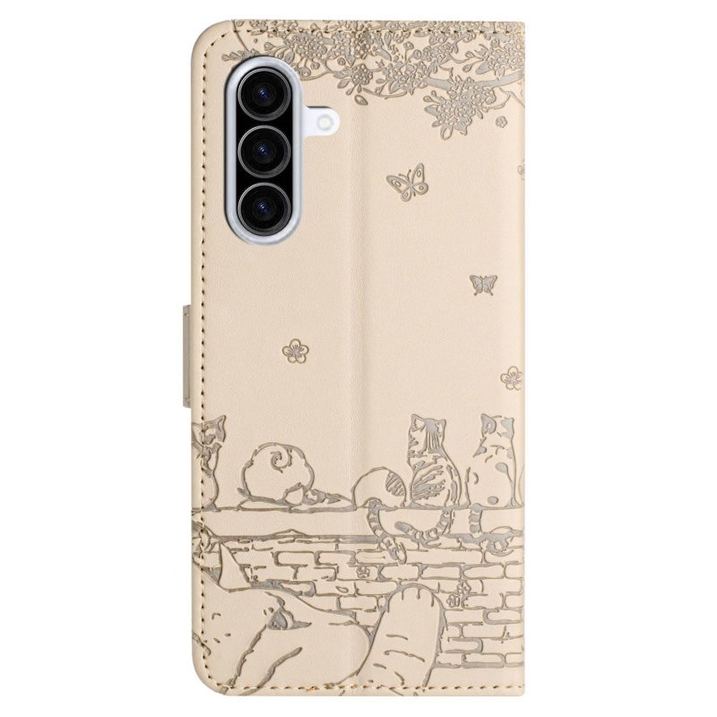 Etui / futerał Beige Cat do Samsung Galaxy A36 5G