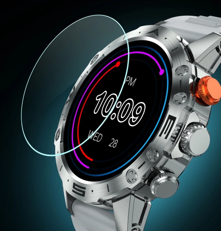 Smartwatch Hoco Y20 1,53" IP68 z funkcją rozmowy - Srebrny