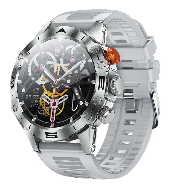 Smartwatch Hoco Y20 1,53" IP68 z funkcją rozmowy - Srebrny