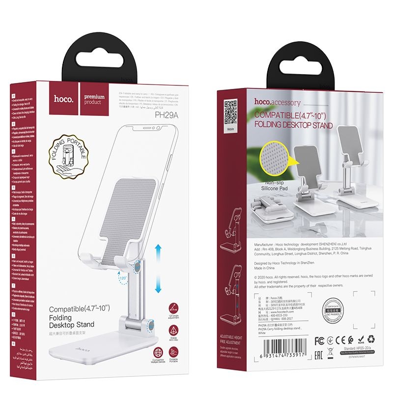 Uchwyt / podstawka na telefon / tablet biurkowy Hoco PH29A