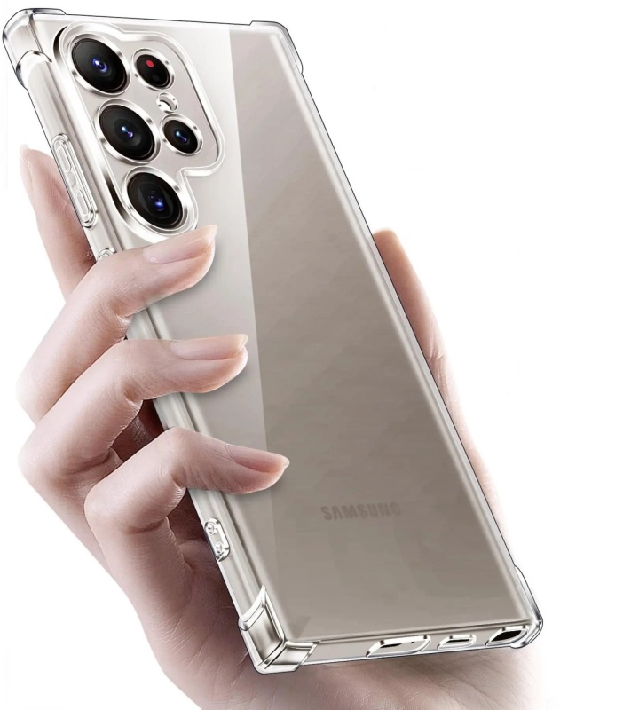 Etui przezroczyste Anti Shock do Samsung Galaxy S25 Ultra