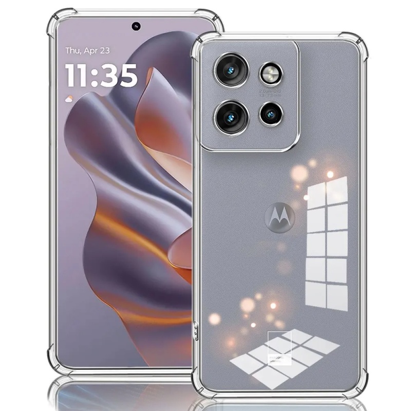 Etui przezroczyste Anti Shock do Motorola Edge 50 Neo