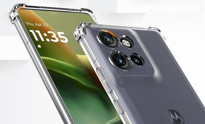 Etui przezroczyste Anti Shock do Motorola Edge 50 Neo
