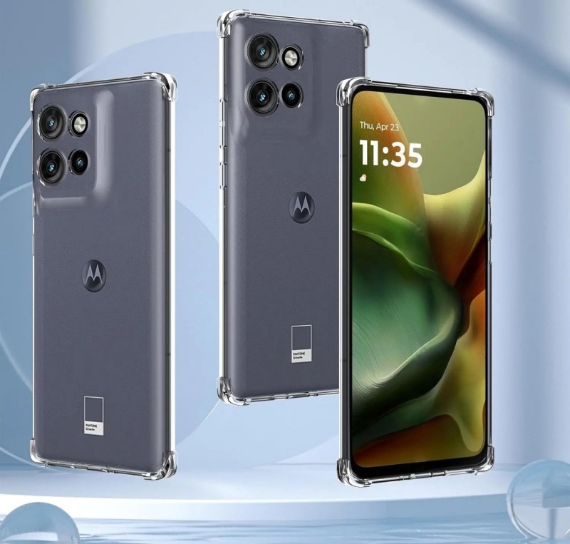 Etui przezroczyste Anti Shock do Motorola Edge 50 Neo