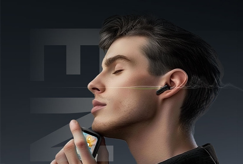 Słuchawki bezprzewodowe ANC LY30 z dotykowym ekranem LCD