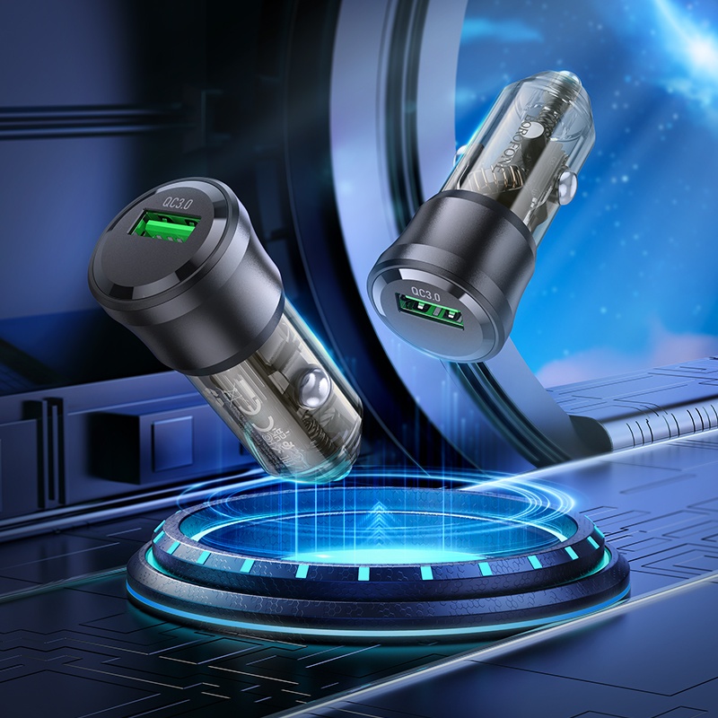 Ładowarka samochodowa Borofone BZ23 QC 3.0 18W