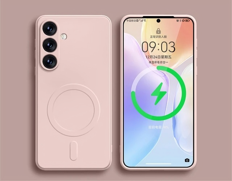 Etui Liquid Mag Safe Case do Samsung Galaxy S25 FE