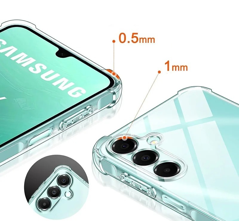 Etui przezroczyste Anti Shock do Samsung Galaxy A56 5G