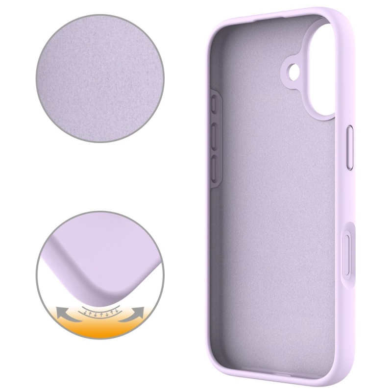 Etui Magnetic Ring Mag Safe do Apple iPhone 17 - Fioletowy