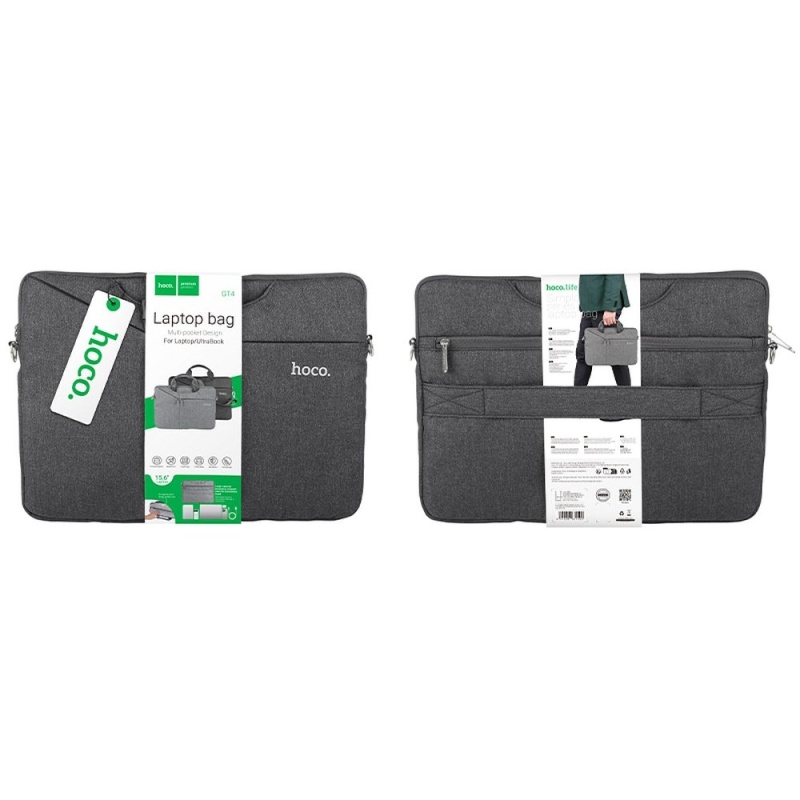Torba na laptopa / tablet / netbook 15,6" Hoco GT4 - grafitowa