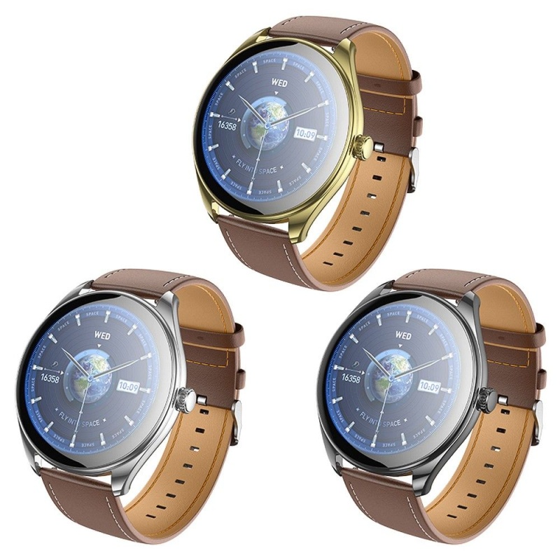 Smartwatch Hoco Y22 1,43" AMOLED IP67 z funkcją rozmowy - Złoty