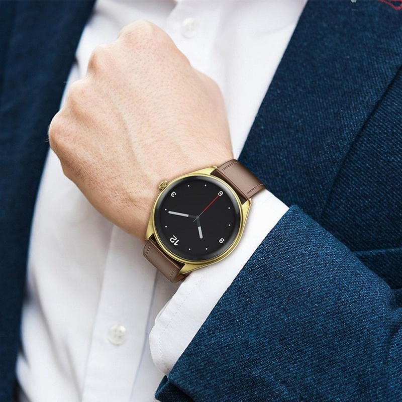 Smartwatch Hoco Y22 1,43" AMOLED IP67 z funkcją rozmowy - Złoty