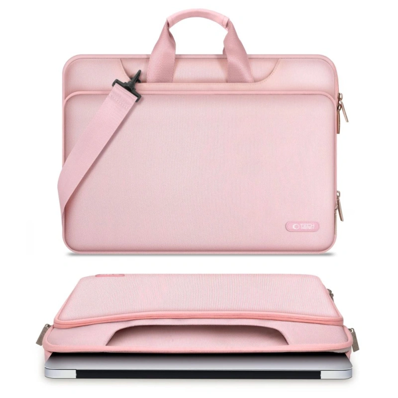 Torba na laptopa 15-16 Tech-Protect Pocket - różowa