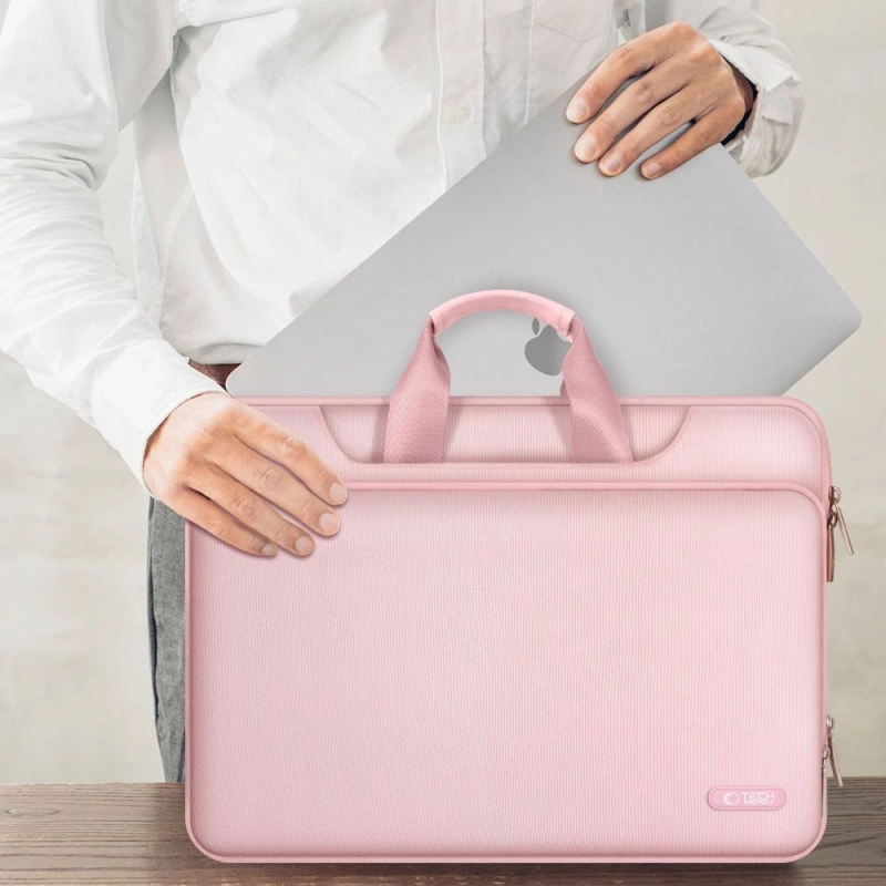 Torba na laptopa 15-16 Tech-Protect Pocket - różowa