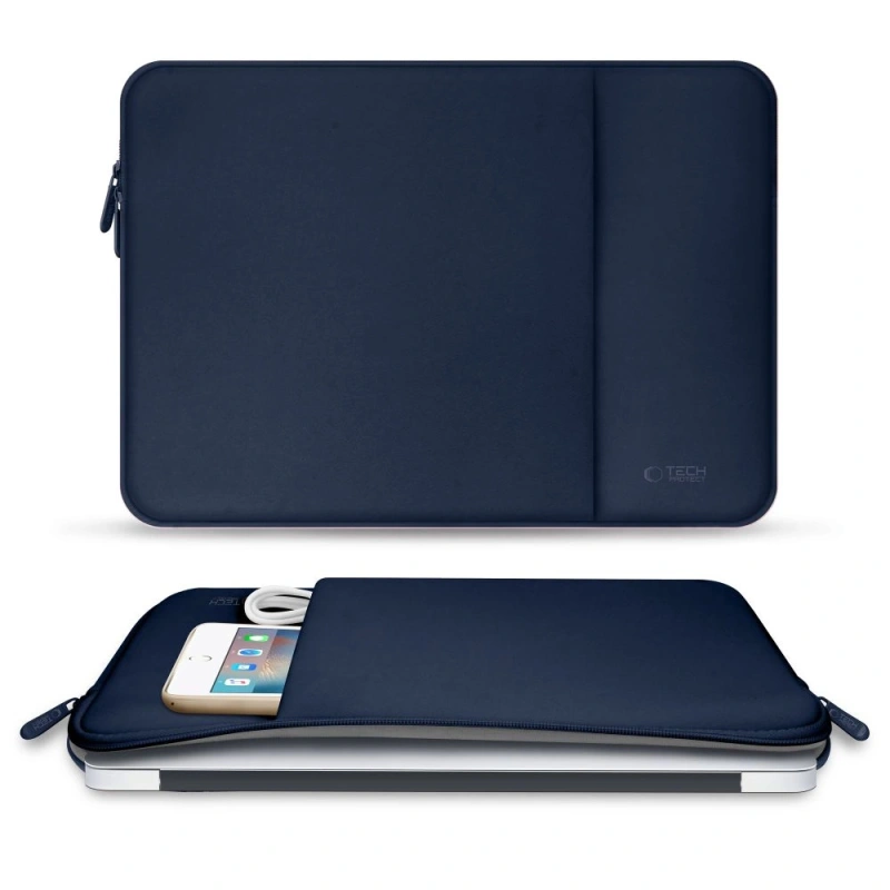 Pokrowiec TECH-PROTECT Neopren na laptopa 13" - granatowy