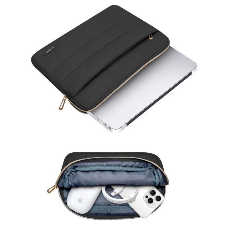 Torba na laptopa 13-14" Tech-Protect Puffy - Czarna