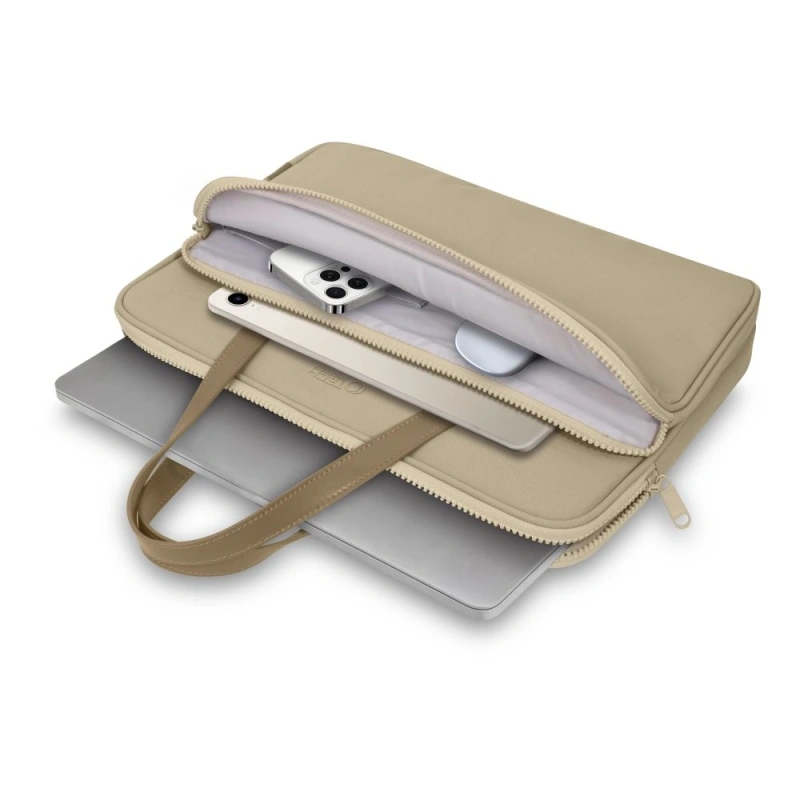 Torba Tech-Protect Carrying Bag na laptopa 15-16" - beżowa