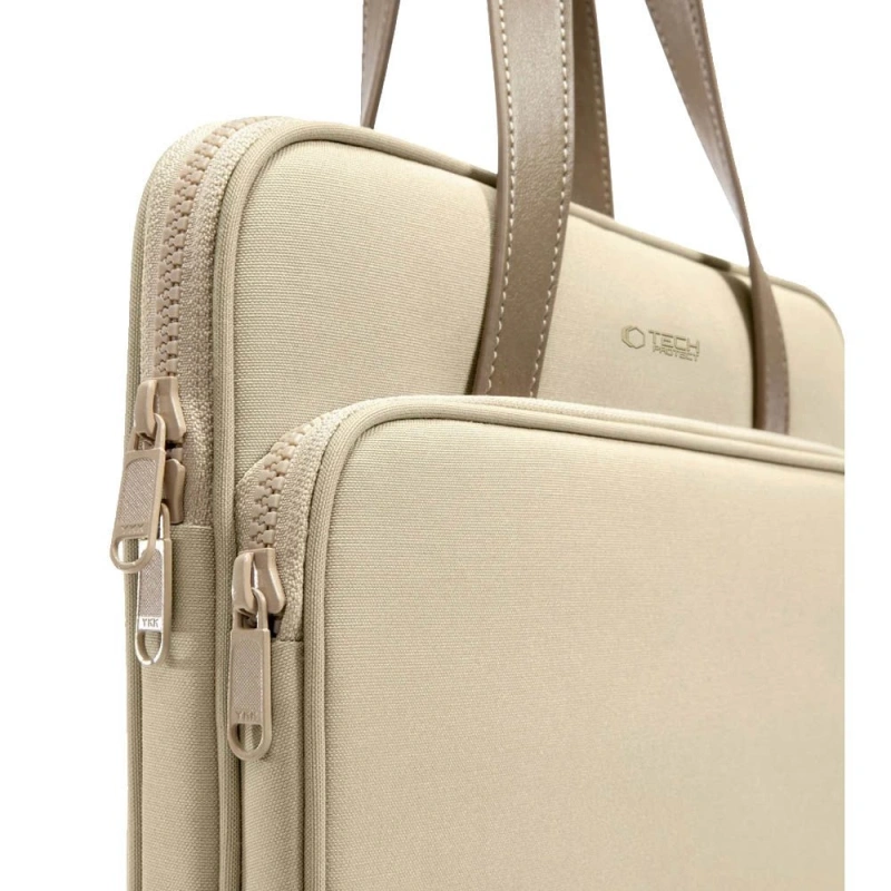 Torba Tech-Protect Carrying Bag na laptopa 15-16" - beżowa